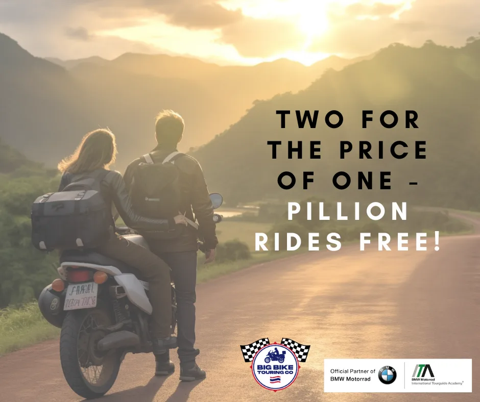 Motorcycle tour offers for Thailand